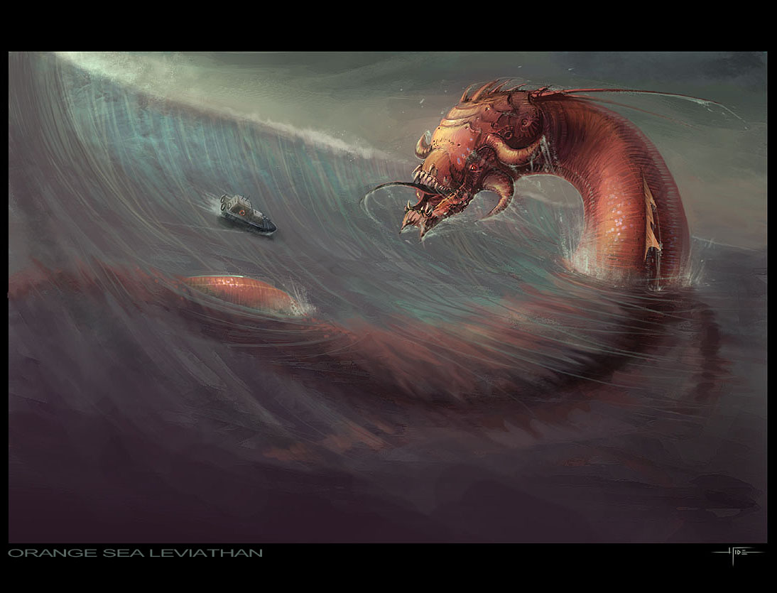 Orange Sea Leviathan